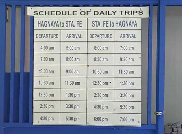 bantayan island cebu ferry schedule
