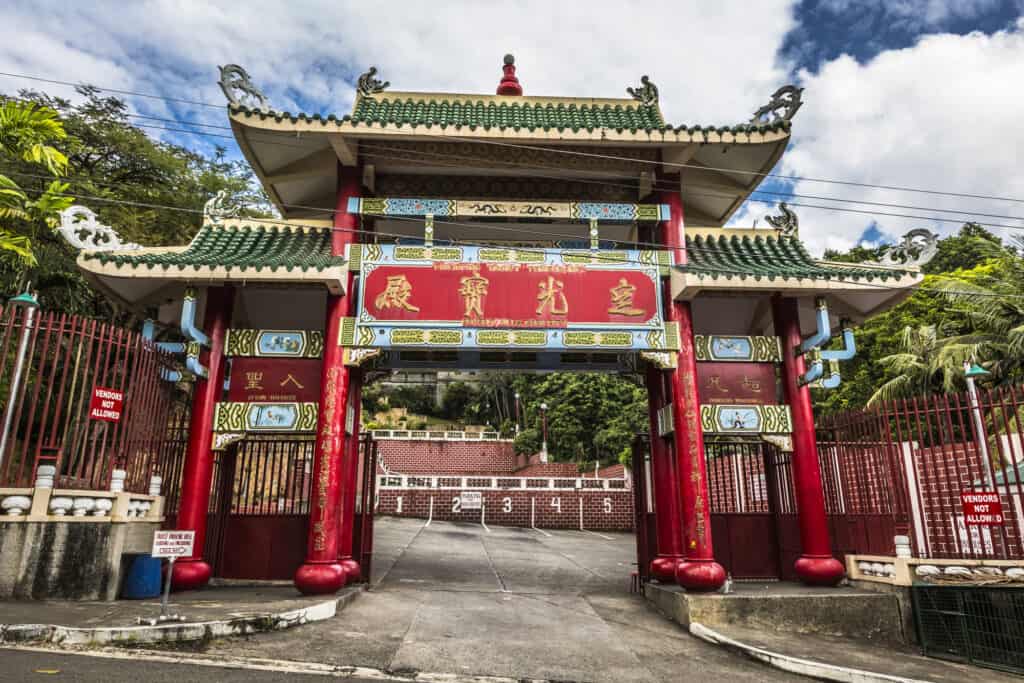 taoist temple front 